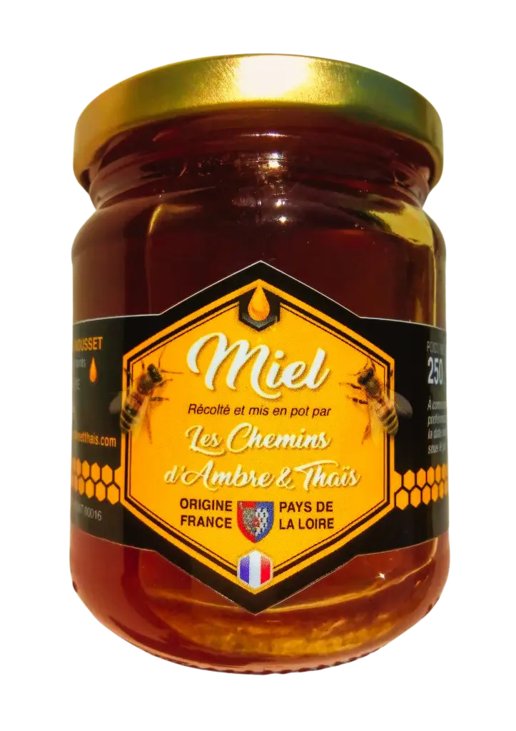 Miel de cassis 250g