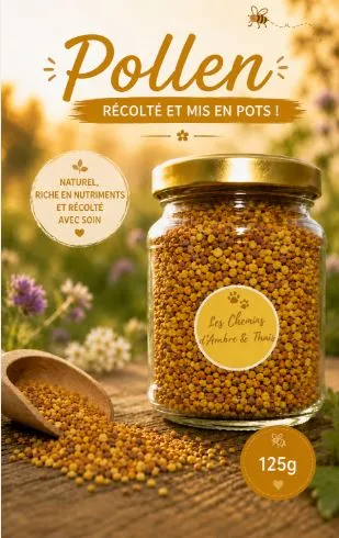 Pollen frais (125g)