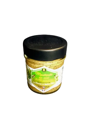 Moutarde au miel & ail des ours (130g) 