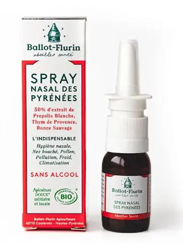 Spray nasal des Pyrénées sans alcool (15ml)